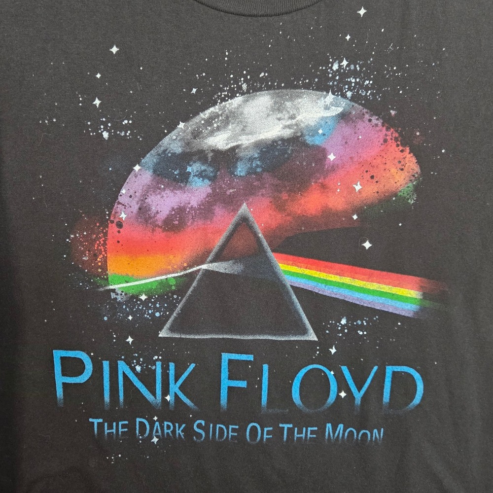 Pink Floyd The Dark Side of the Moon Graphic‎ T Shirt Black 2XL Men